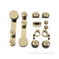 Sliding door roller hardware